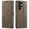 CaseMe Retro Magnetic PU Leather Wallet Phone Case For Samsung Galaxy S26/S26 Plus/S26 Ultra Shockproof Card Holder Pocket Cover