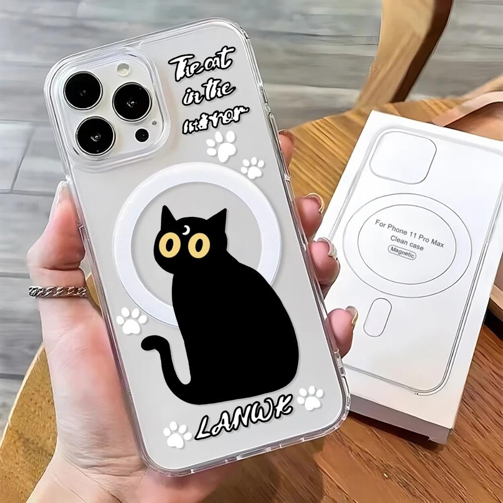 Magnetyczne etui na telefon dla iPhone 11 12 13 iPhone 13 14 15 Pro 15 16 Pro Max Samsung A15 A16 A25 A26 A55 A56 S25 S24 S22 S23 Ultra S25 Edge