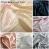 1Pcs Glossy Fabric Crystal Satin Props Nail Polish Decoration Cloth  for Photography Props