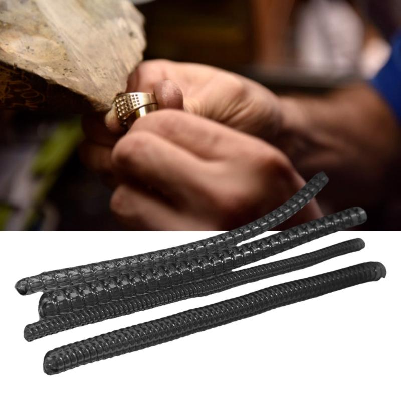 Set of 4 Comfortable Ring Fit Solution Plastic Adjusters Ring Size Reducer Ring Adjuster for Adjusting Sizing of Rings