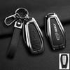 New Alloy Sheepskin Car Key Case Cover for Geely Okavango Coolray Atlas Monjaro Tugella Emgrand GT S Proton X50 X70 X6 X7 EX7 GC