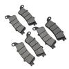 3 Pairs Motorcycle Brake Pads Front Rear Modification Replacement for VFR750 1988‑1997