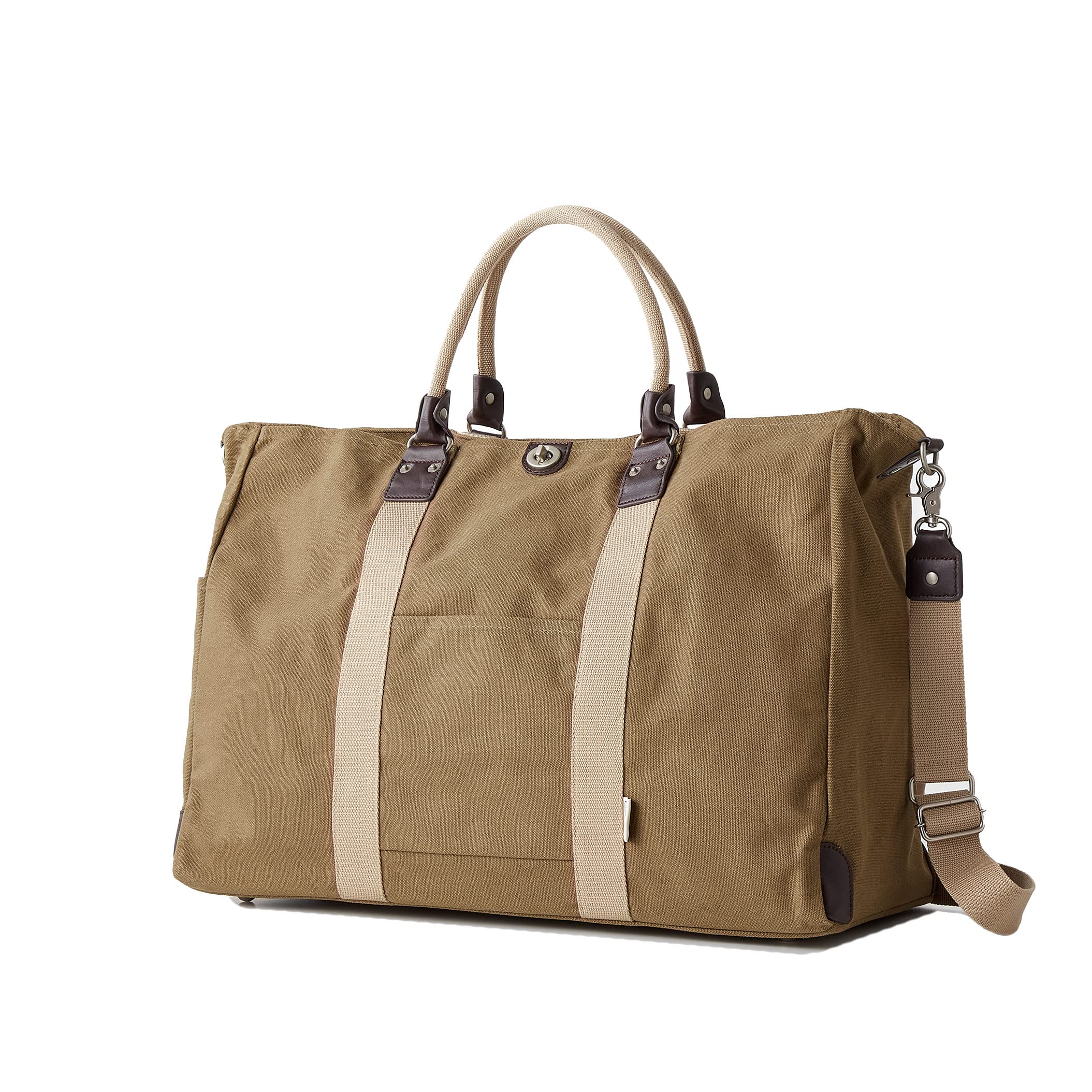 

[Hanpu Koubou] Boston Bag L Size 3X84 Khaki хакі