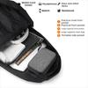 Universal Ergonomic Men Backpack Wear Resistant Large Capacity Business Backpack Casual Style Oxford Cloth Computer Bag Hiking