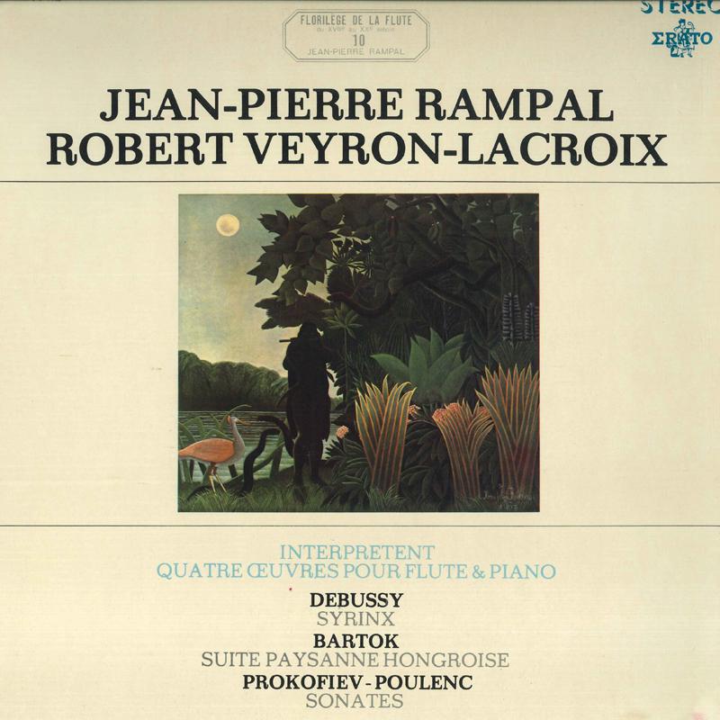 

LP Record - Complete Music for Flute 10 / Debus OS2240RE ERATO Japan Classical Used