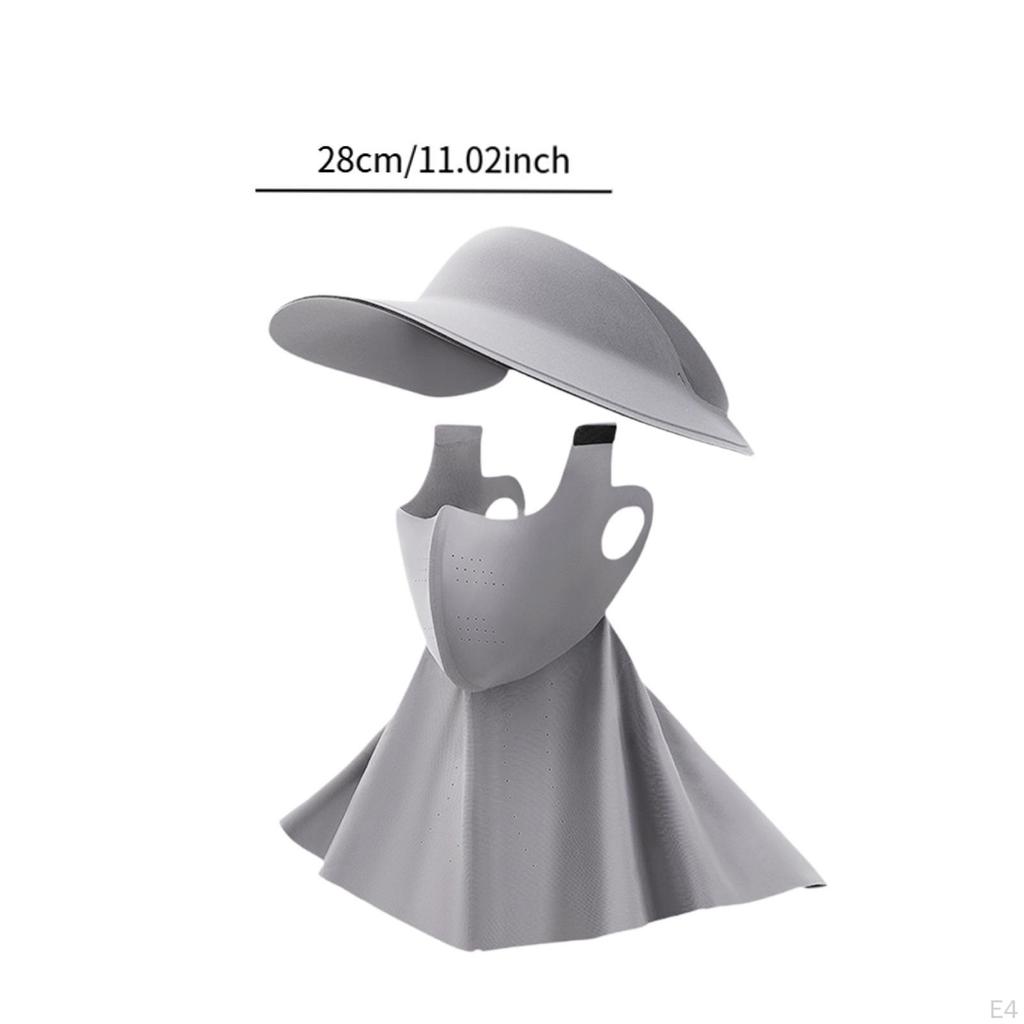 Lightweight Sun Hat Face Cover for Women Ideal Travel And Work