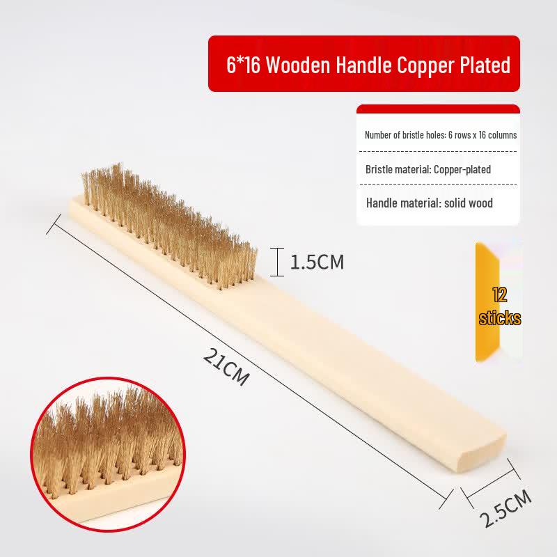 VRK Long Handle Steel Wire Brush