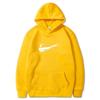 Herren Damen Kapuzenpullover Winter Fleecegefüttert Oversized Lässig Sportbekleidung Langarm Baumwollmischung
