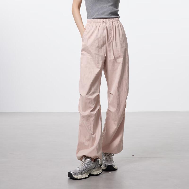 Women's 2025 Spring Wide-Leg Cargo Parachute Pants