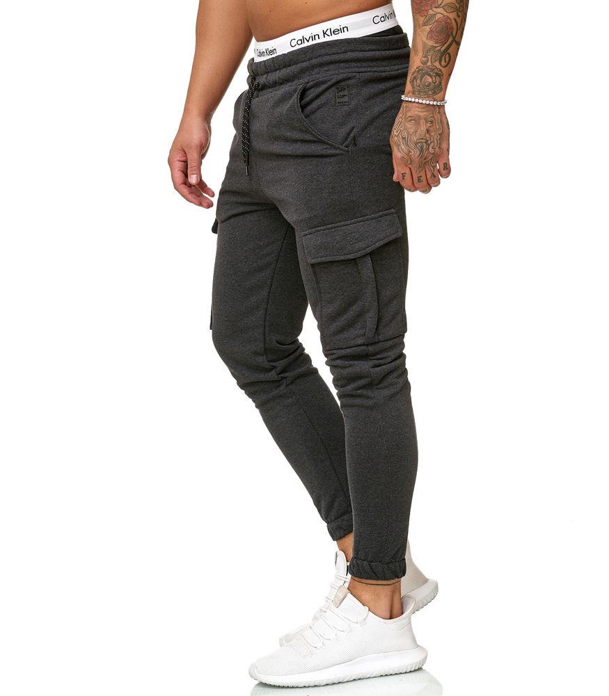 

Штаны мужские спортивные Jogging R-1213 темно-серые