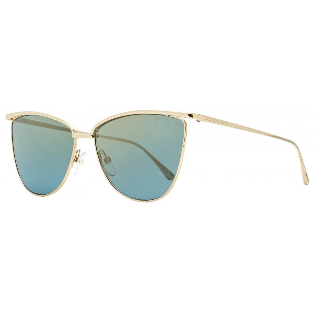 

Tom Ford Women s Cat Eye Sunglasses TF684 Veronica 28W Gold 58mm