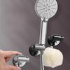 New Shower Holder 360°Adjustable Self Adhesive Shower Head Stand Bracket Suction Cup Shower Head Holder Bathroom Accessories