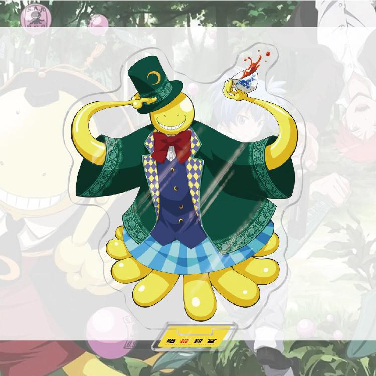 Assassination Classrooill Koro Sensei Acrylic Standee With Colorful Printing For Gift And Decoration