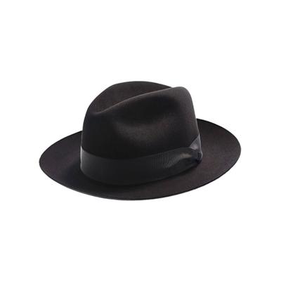 French Versatile Wool Top Hat British Pure Wool Felt Hat