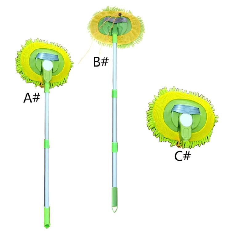 Car Wash Brush Telescoping Long Handle Cleaning Mop Super Absorbent Car Wash Mop