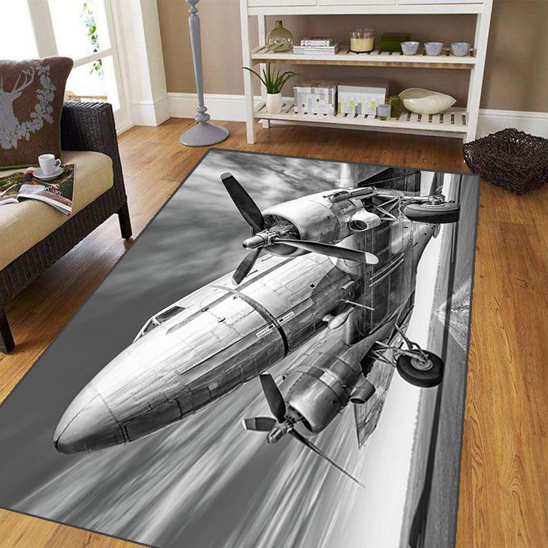 Industry Carpet for Living Room,Soft Flannel Rug for Bedroom ,Anti-Slip  BATHROOM Mat,  Baby Play Mat,large Aircraft Rug