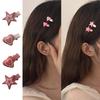 Kinder Süße Stern Herz Verzierung Haarspangen Hübsche Süße Haarnadeln für Damen Mädchen Kinder Haarschmuck Schmuck Geschenk