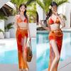 Goddess Holiday: Three-Piece Island Style Bikini - Sexy Vacation Swimsuit for Women