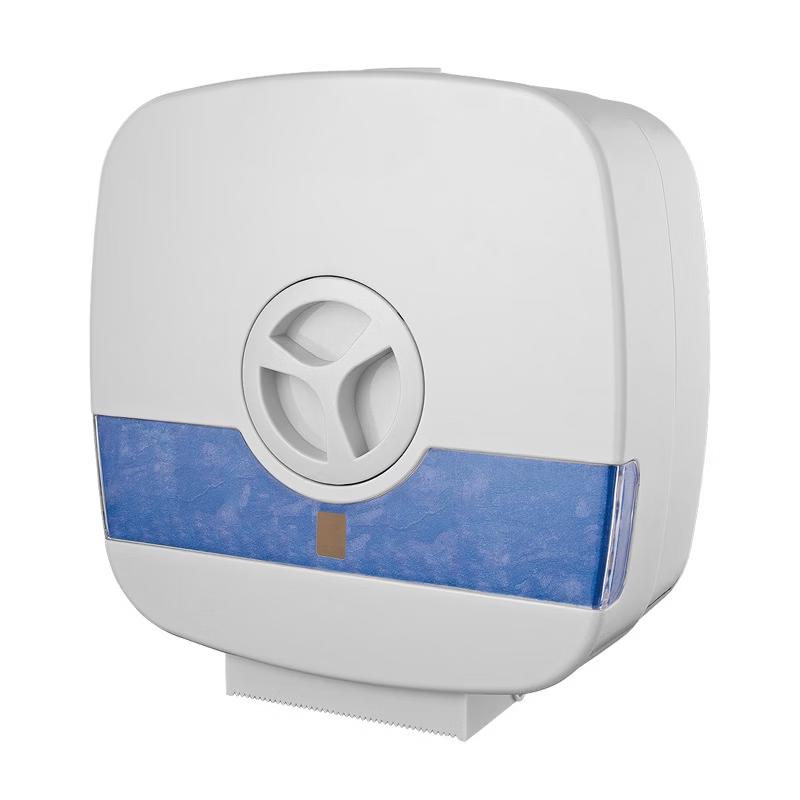 MDNG Plastic Large Roll Toilet Paper Holder with Storage
