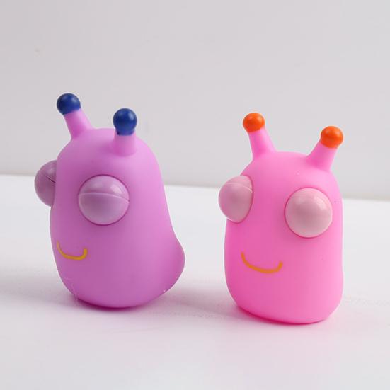 1/2/3 Bucăți Jucărie Vierme de Varză cu Ochi Săritori Anxietate Reducerea Stresului Omida Strânge Ciupire Jucărie Senzorială Copii Adolescenți Adulți Minge Moale Antistres Jucărie Fidget Animal