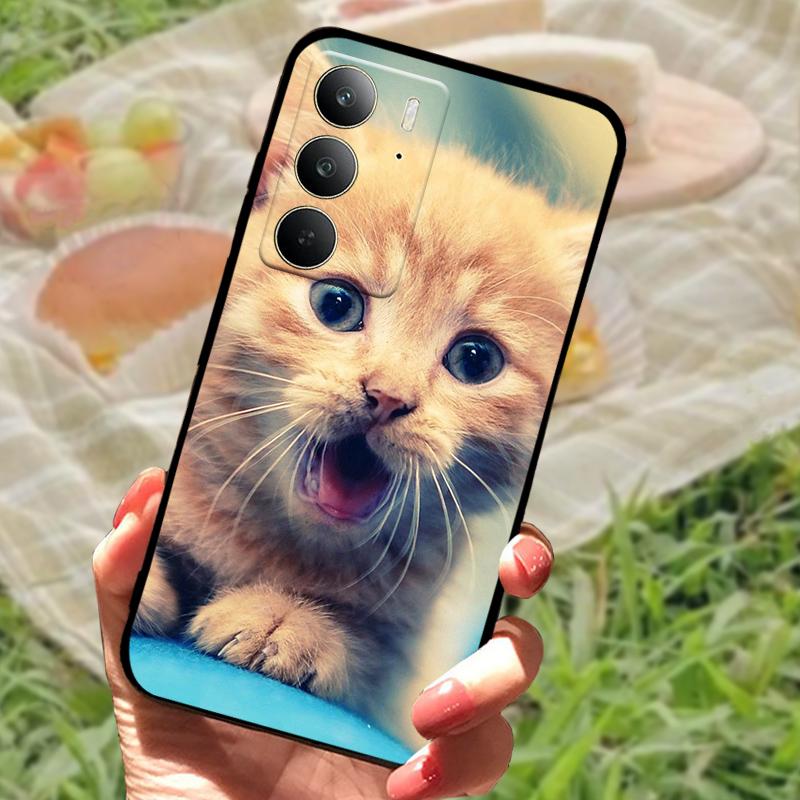 Hülle Für Realme C75 Stoßfestes TPU Silikon Handy Hülle Für Oppo Realme C75 4G Fundas Stoßstange Abdeckung Mode Weiche Schutzhülle