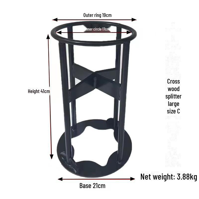 Outdoor Manual Firewood Splitter - Household Wood Splitting Tool