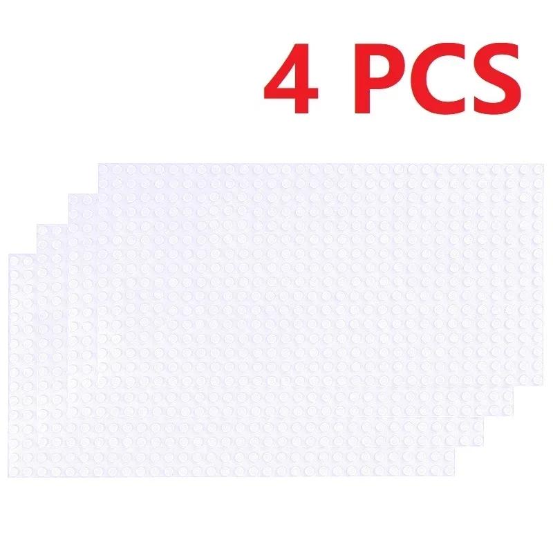 Non-Toxic 4Pcs Base Plates 32X32 16X32 Dots Classic Base Plates Blocks Diy Plastic Building Bricks Assembly Compatible All Brand City Toy