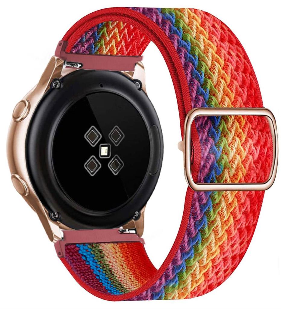 20mm 22mm Watch Straps For Samsung Galaxy Watch 7 5 pro 6 4 classic Adjustable Elastic bracelet Huawei watch GT 4 3 6 5 pro band