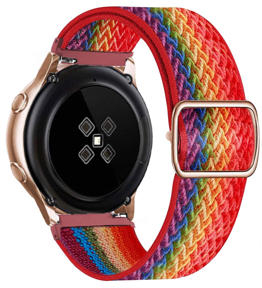 

20mm 22mm straps For Samsung Galaxy watch 7/6/5 pro/4/classic/Active 2/Gear S3 Adjustable Nylon correa Huawei GT 2/4/3 Pro band 22mm watch band