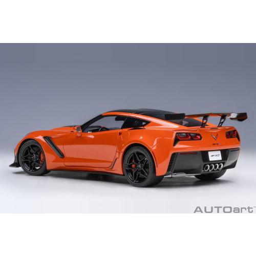 AUTOart 1/18 Scale Chevrolet Corvette (C7) ZR1 Orange Finished Product