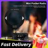 SI4732 Full Band DSP Pocket Radio AMNVOLT V4 ATS MINI FM/AM/SSB/LSB/USB, Built-in High-Impedance Headphone Amplifier Circuit