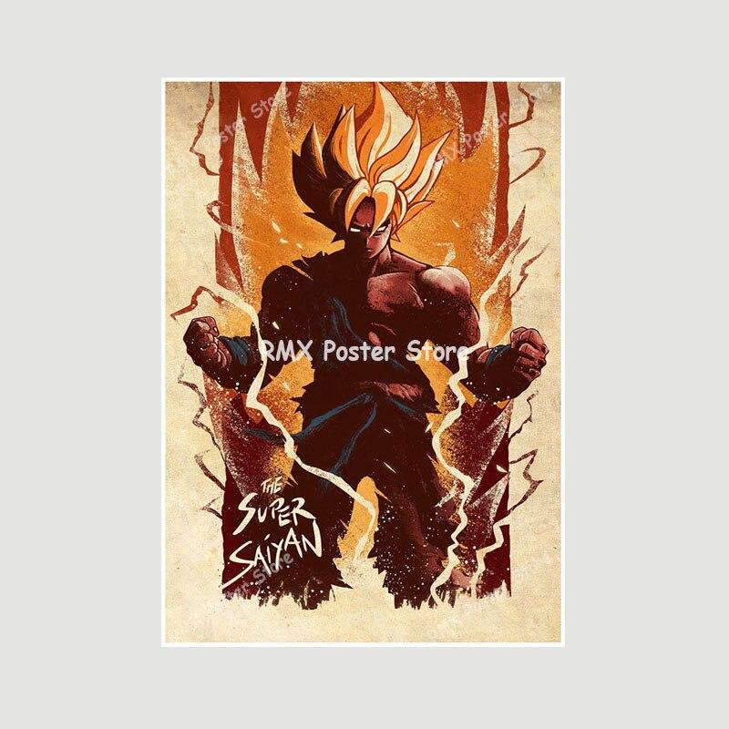 One Punch Man JoJo's Bizarre Adventure Art Painting Pictures for Bar Cafe Home Decor White Paper Room Decoration Anime Posters