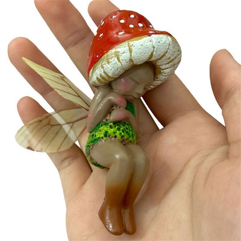 Resin Crafts Exquisite Decorations Hand-painted Fantasy Theme Decorations Popular Decoration Fantasy Decoration Elf