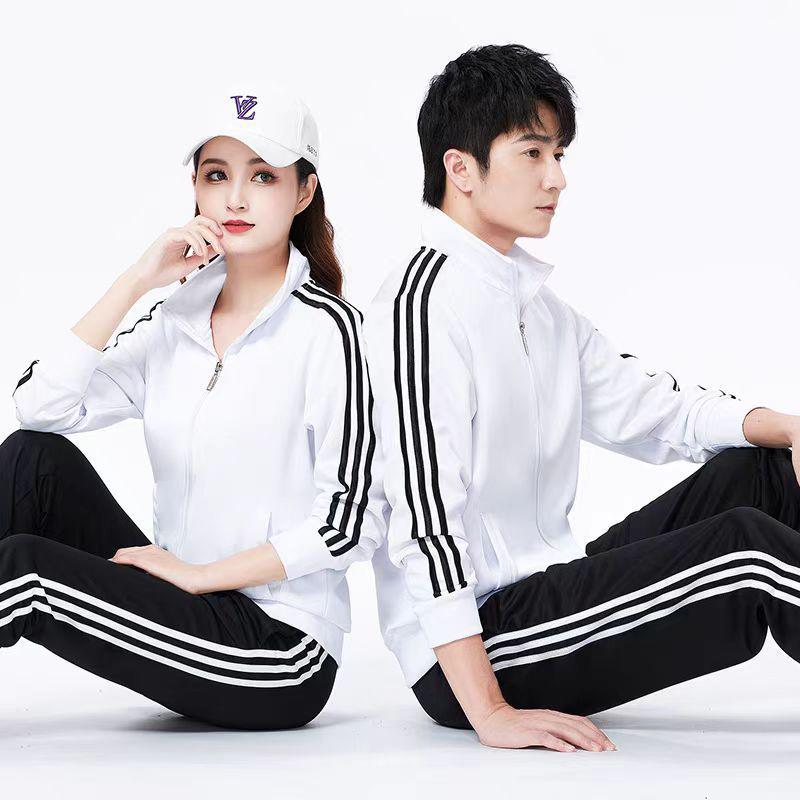 

Унісекс Підлітковий Весняно-Осінній Спортивний Повсякденний Комплект зі Стійкою 5XL