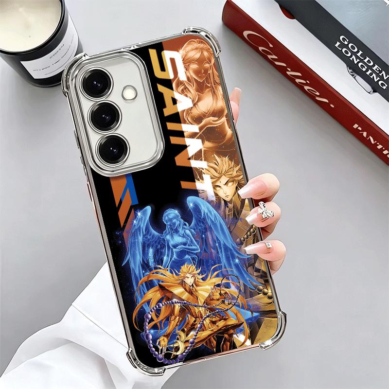 

Anime S-Saint S-Seiya Plating Phone Case For Samsung A17 A07 A37 A57 A16 A56 A15 A55 A14 A54 A13 A53 A26 A36 A25 A35 A24 A34 A23 Samsung A26