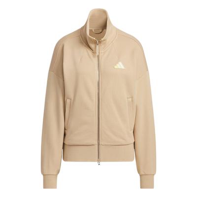 Logo Kn Jacket Comfortable Breathable Stand Collar Jacket Women Jacket Warm-Sand JL6278