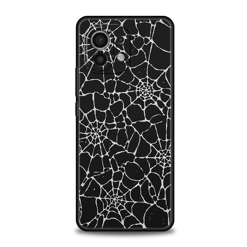 Spider Web Phone Case Cover for Xiaomi Mi 17 15 14 13 12 11 Ultra 15T 14T 13T 12T 11T Pro Lite 5G Soft TPU Shell Fundas Capa Bag