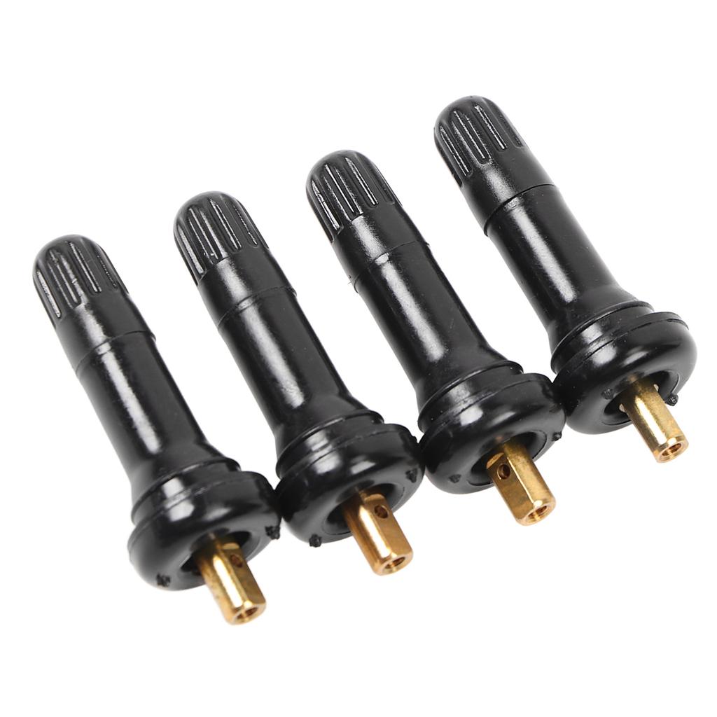 4 szt. Wpuszczany trzonek zaworu opony, szczelny, zamiennik trzonka zaworu do czujnika ciśnienia opony Forda