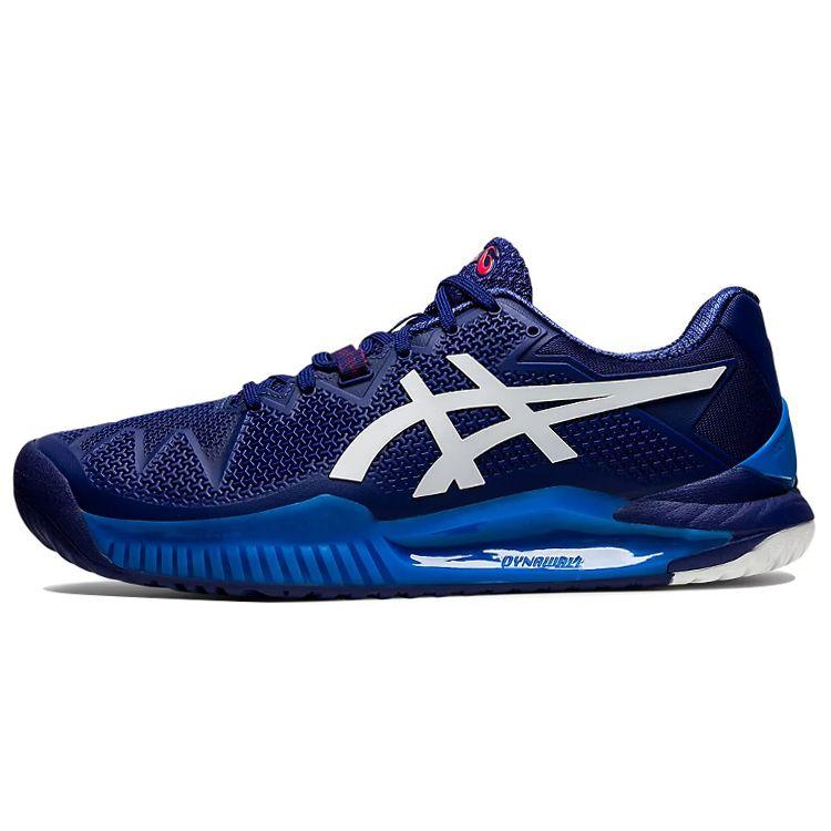 

Мужские кроссовки ASICS Gel Разрешение 8 Dive Blue Белые 1041A079-405 40