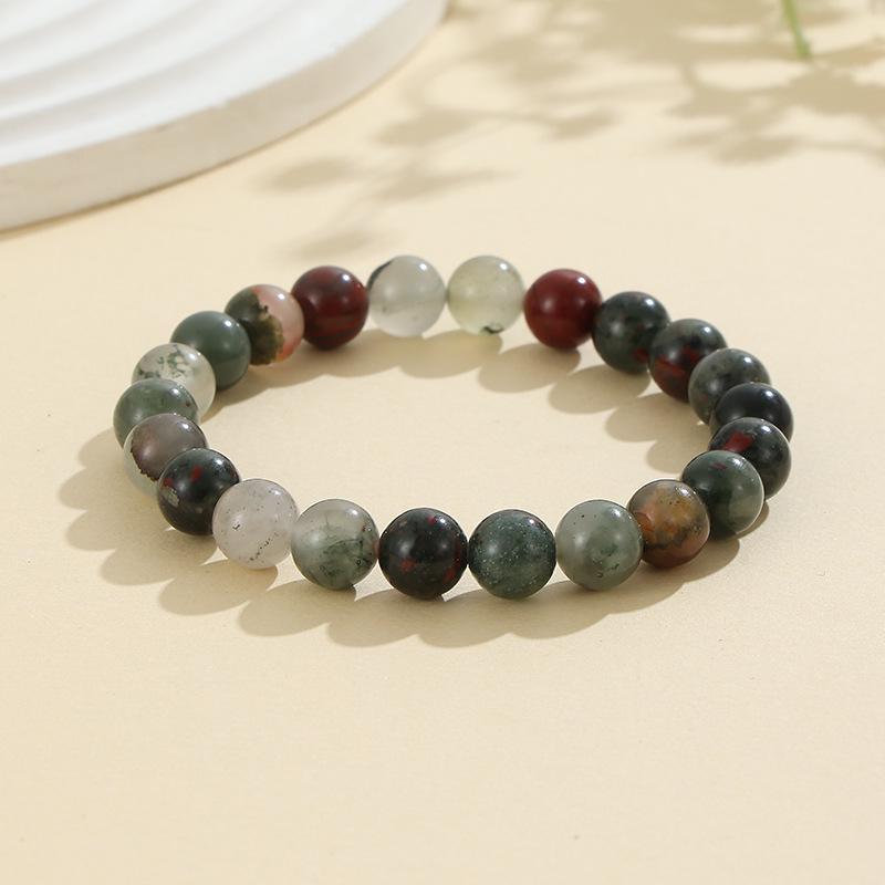 8mm Natural Stone Bracelet: Amethyst, Tiger's Eye, and Agate Jewelry