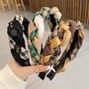 Modische Haarreifen Haarbänder für Frauen Retro Geflochtene Stirnbänder Twist Strick Haarband Koreanische Mädchen Haaraccessoires Kopfschmuck