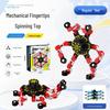 Deformable Luminous Gyro Toy for Kids - Educational Stress-Relief Mechanical Spinner