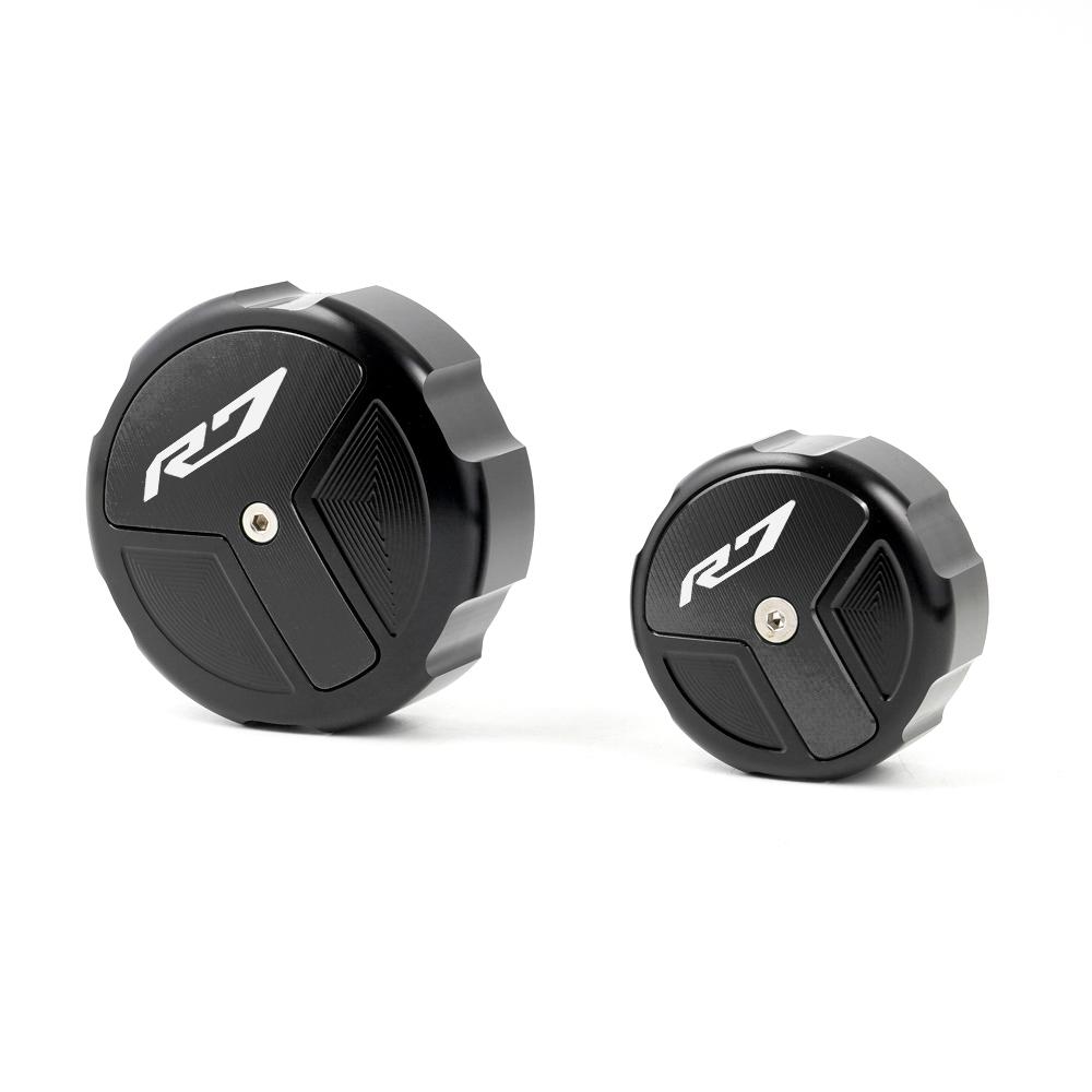 Motorcycle Accessories CNC Brake Fluid Reservoir Cap Cylinder Cover For YAMAHA YZFR7 YZF-R7 YZF R7