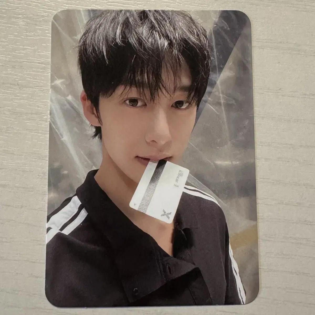 

Monsta X Broadcast Parking Ticket Photocard Hyungwon