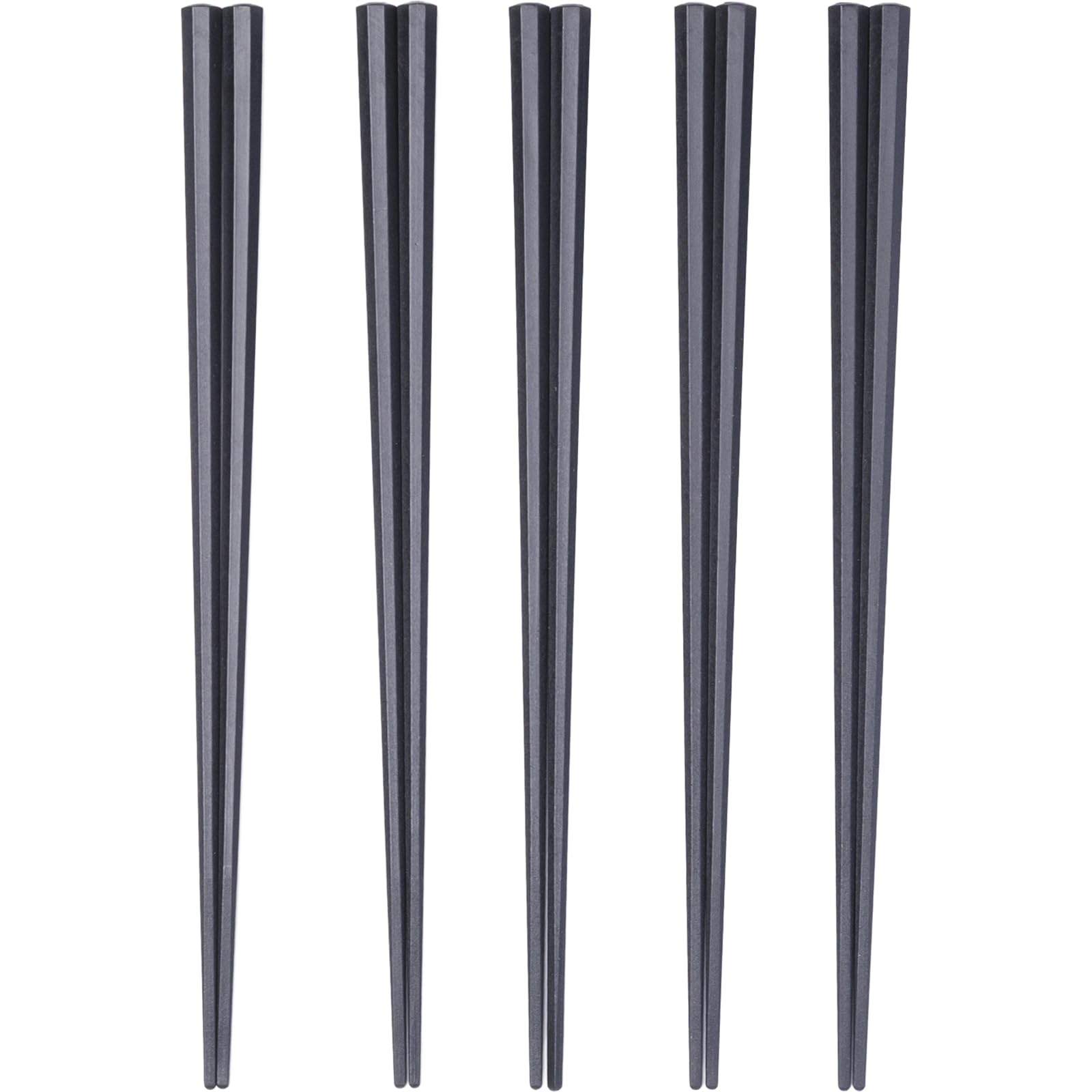 

5 коммерческих для восьмиугольных изготовленных 264857 Можно мыть в посудомоечной машине палочки для еды, 23 см, пары, использование, смола, гости, кончик, черный, Япония, чёрный