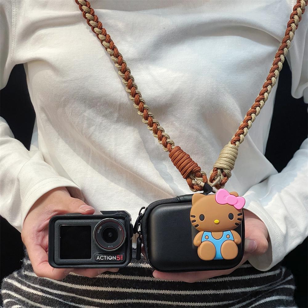 Hello Kitty 3D Storage Case for DJI Action 3/4/5P/6 - Cartoon Protective Box