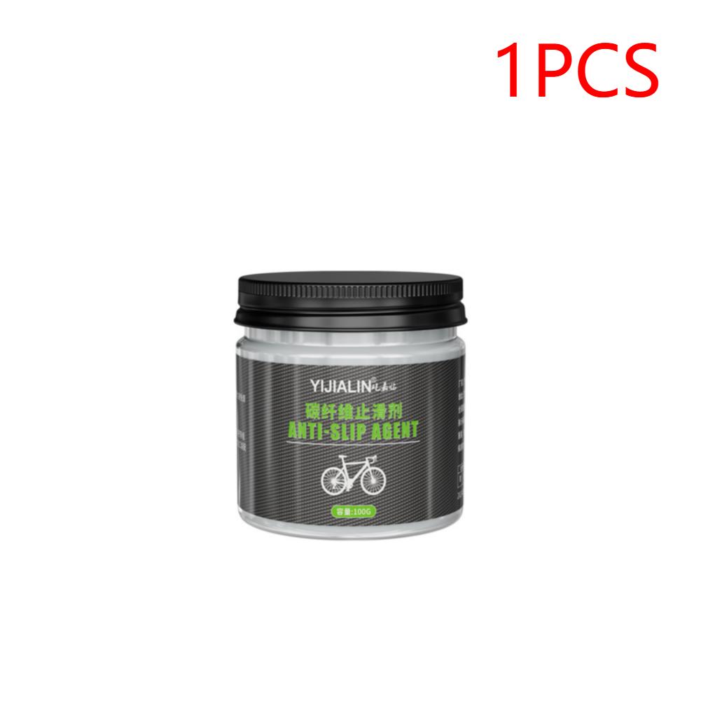 100g Anti Slip Bicycle Grease Non-Corrosive Bicycle Anti-Slip Lube 1-5PCS Carbon Fiber Anti Slip Agent for Seat Handlebars