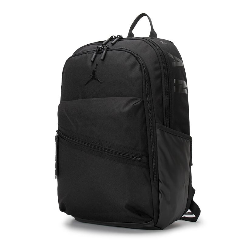 Jordan Polyester Casual Backpack Medium Unisex Jet Black Jordan JD2513030AD-003