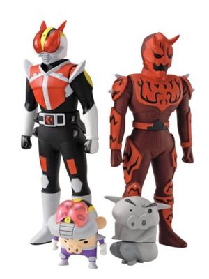 TAMASHII NATIONS Soft Vinyl Soul Kamen Rider Den-O + Shin-O