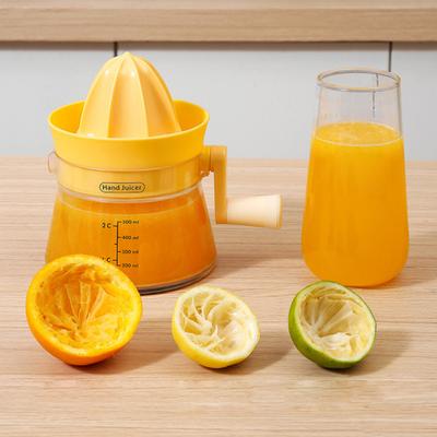 Hand Crank Citrus Juicer Easy To Use Ergonomic Effortless Citrus Squeezing Dishwasher Safe Manual Citrus Juicer